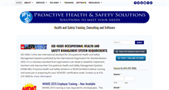 Desktop Screenshot of phssolutions.ca